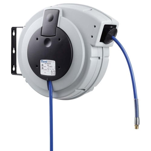 Slanghaspel 15m (lucht/water) - 15bar - slang dia. int. 10mm